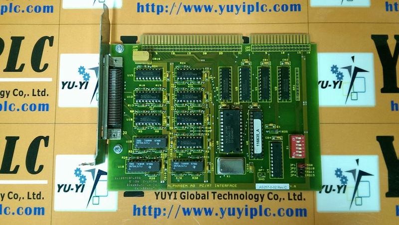 ALPHASEM AS257-0-02 REV.C AG PC/AT INTERFACE BOARD