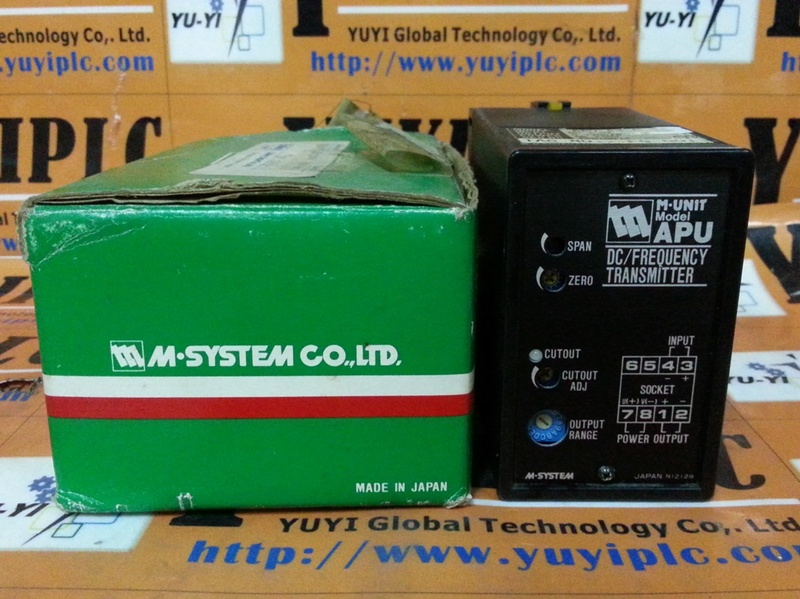 M-SYSTEM APU-63-C DC/FREOUENCY TRANSMITTER