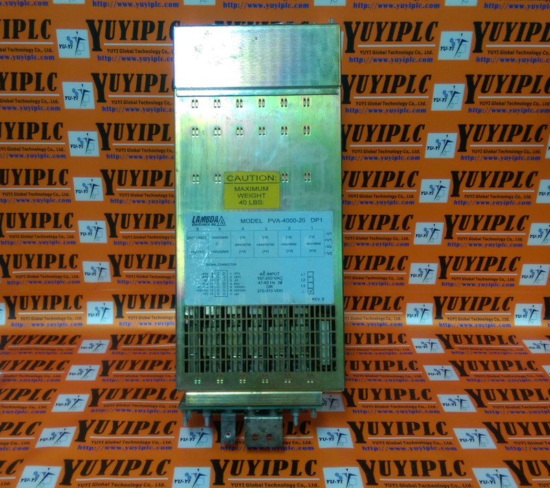 LAMBDA PVA 4000 26 DP1 SIGNAL CONNECTOR PLC DCS SERVO Control MOTOR lambda-pva-4000-26-dp1-signal-connector-plc-dcs-servo-control-motor