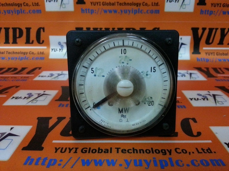 TOYO KEIKI DVF-8 NO.BJ6 01 224 AMMETER