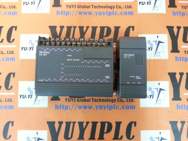KEYENCE KZ-40T PROGRAMMABLE CONTROLLER / KZ-L1 - PLC DCS SERVO