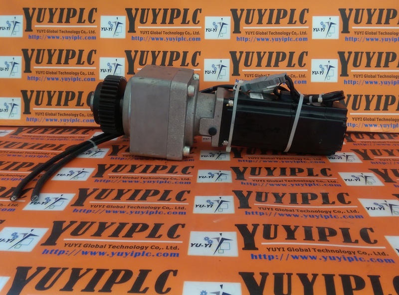 YASKAWA SGMAH 08AAA4C WITH SHIMPO VRSF 25E 750 MOTOR PLC DCS SERVO 