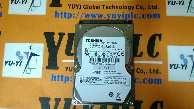 TOSHIBA MK1661GSYB 160GB 7200 PRM 2.5