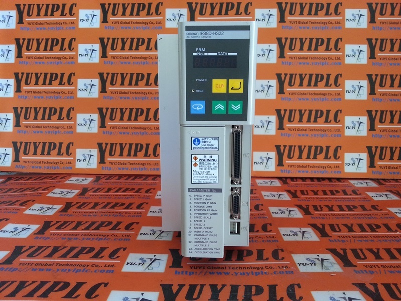 OMRON R88D-HS22 AC SERVO DRIVER - PLC DCS SERVO Control