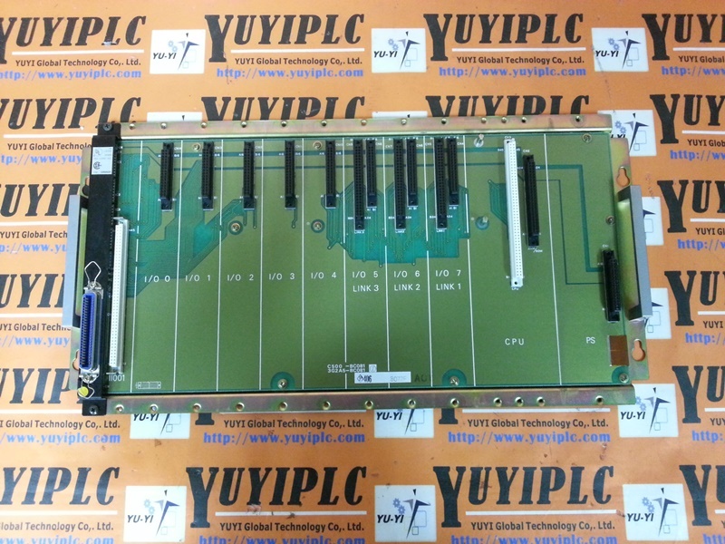 OMRON C500-BC081 / 3G2A5-BC081 CPU BASE UNIT - 裕益科技自動化設備可程式編碼器PLC分散式控制系統DCS