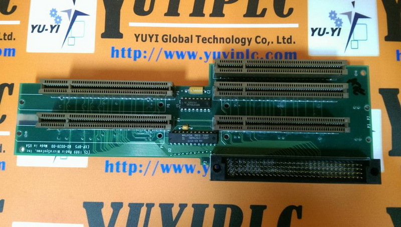 RADISYS EXP-BP5 SUBPLAN BACKPLANE 60-0039-00