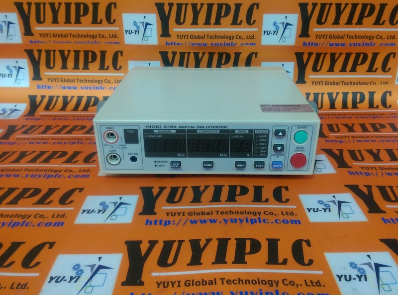 HIOKI 3154 Digital MΩ Hitester Mega - 裕益科技自動化設備可程式編碼器PLC分散式控制系統DCS