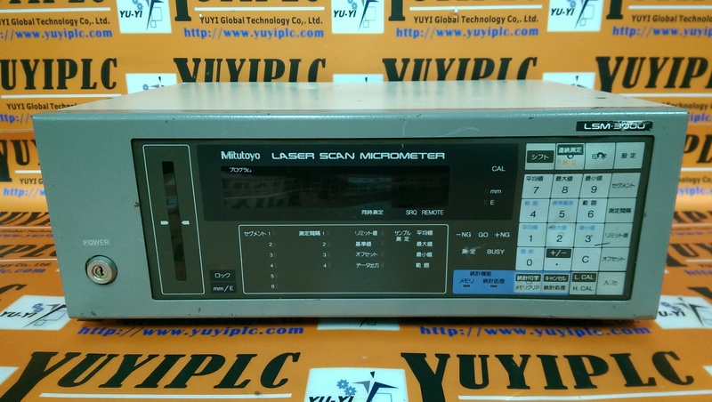 LSM-3000 MITUTOYO LASER SCAN MICROMETER - PLC DCS SERVO Control MOTOR ...