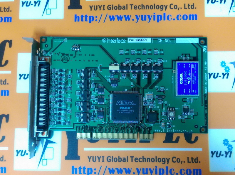 INTERFACE PCI-2230CV High speed 16 bit AD conversion PCI bus