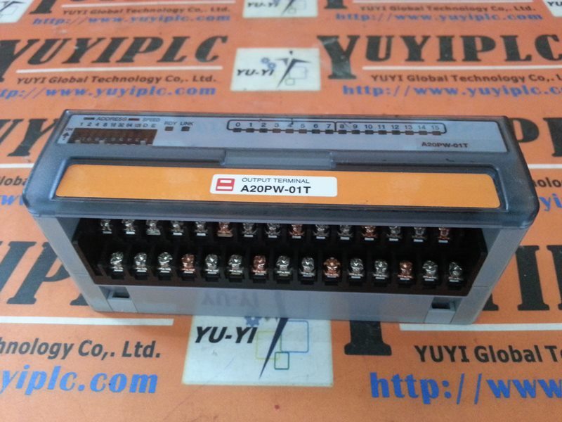 ANYWIRE A20PW-01T OUTPUT TERMINAL - 裕益科技自動化設備可程式編碼器PLC分散式控制系統DCS
