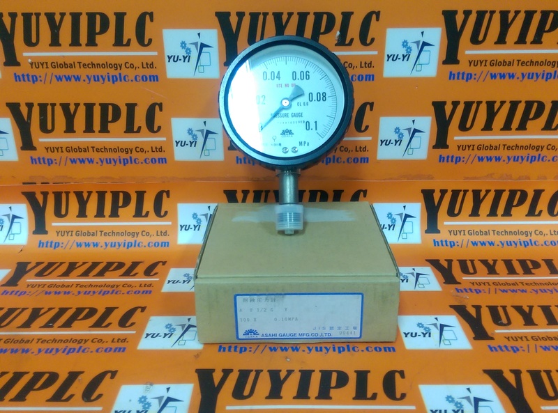 ASAHI GAUGE MFG 100X 0.10MPA MANOMETER-NEW