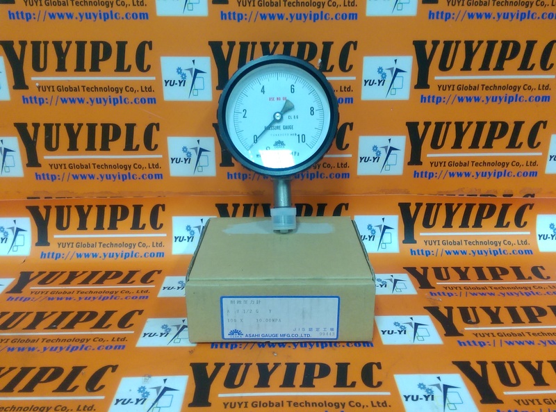 ASAHI GAUGE MFG 100X 10.00MPA MANOMETER-NEW