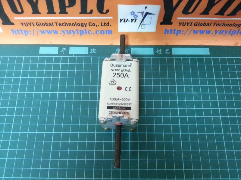 BUSSMANN 250NHG02B 250A FUSE - PLC DCS SERVO Control MOTOR POWER SUPPLY ...