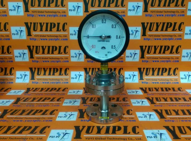 ASAHI GAUGE MFG 100X0.50MPAX-0 MANOMETER -NEW