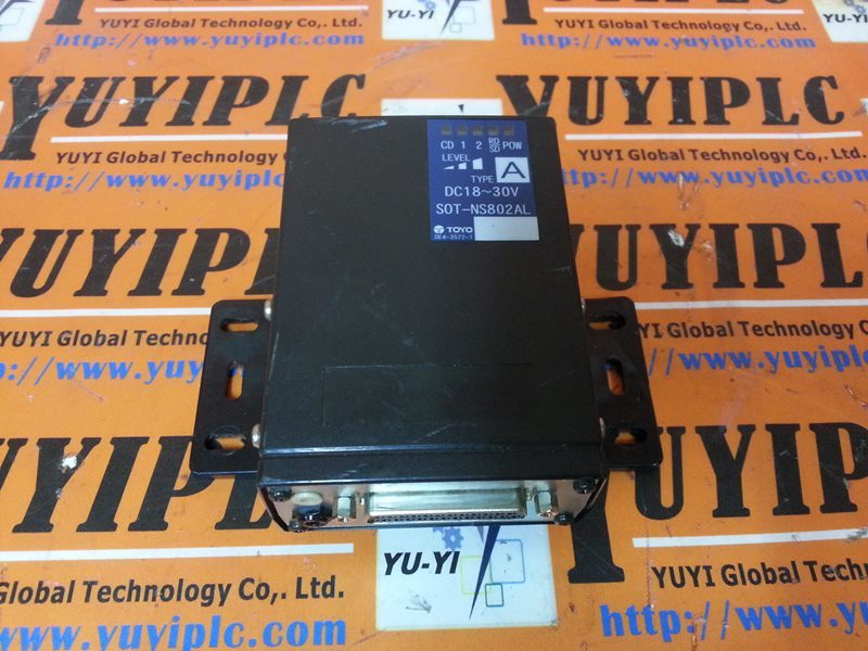 TOYO SOT-NS802AL TYPE A DATA TRANSMITTER DC18~30V