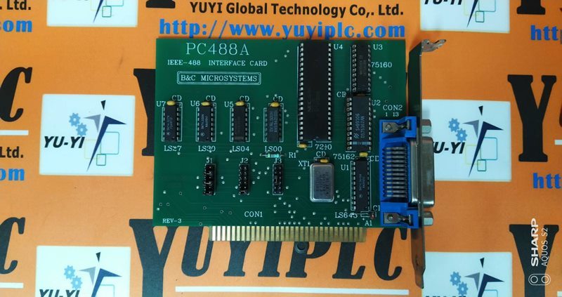 Pc489 B&C MICROSYSTEMS PC488A IEEE-488 INTERFACE CARD - 裕益科技自動化設備可程式編碼器PLC分散式 ...