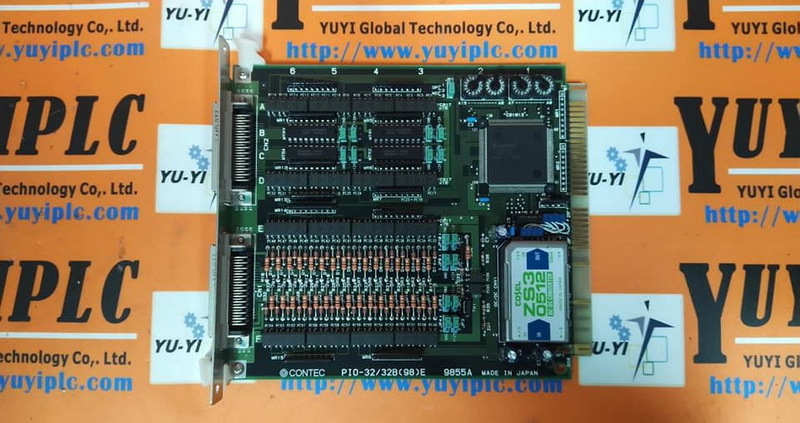CONTEC PIO-32/32B (98)E / 9855A - 裕益科技自動化設備可程式編碼器PLC分散式控制系統DCS