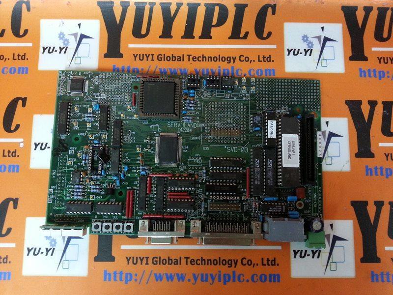 Sv3 Control Panel SVD-03 BOARD - 裕益科技自動化設備可程式編碼器PLC分散式控制系統DCS