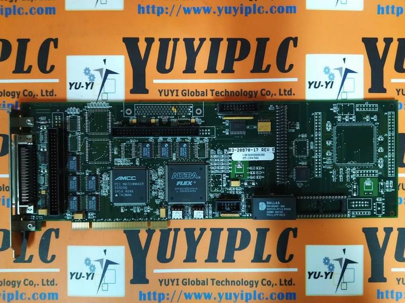 ASM 03-20870-17 REV E 64-20870 REV-A2 BOARD - 裕益科技自動化設備可程式編碼器PLC分散式控制系統DCS