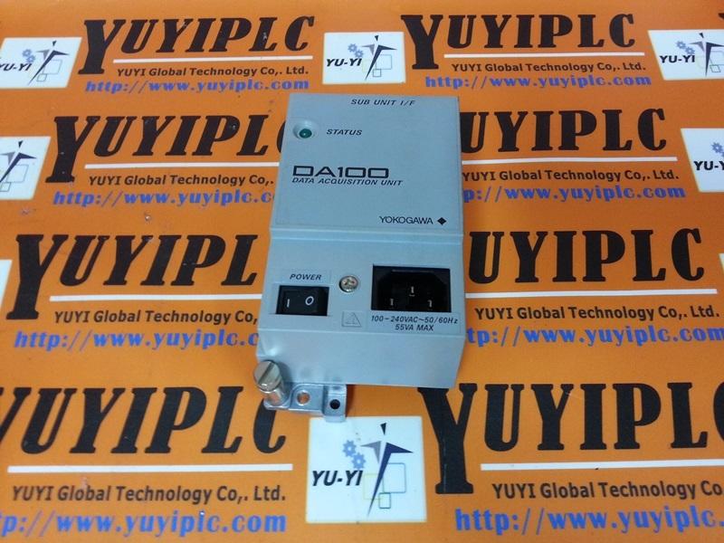 YOKOGAWA DA100 / DA100-21-1M DATA ACQUISITION UNIT - 裕益科技自動化設備可程式編碼器PLC ...