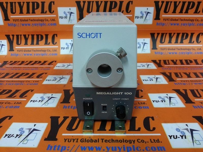 SCHOTT Nippon K.K. Fiber Optics MEGALIGHT 100 - PLC DCS SERVO
