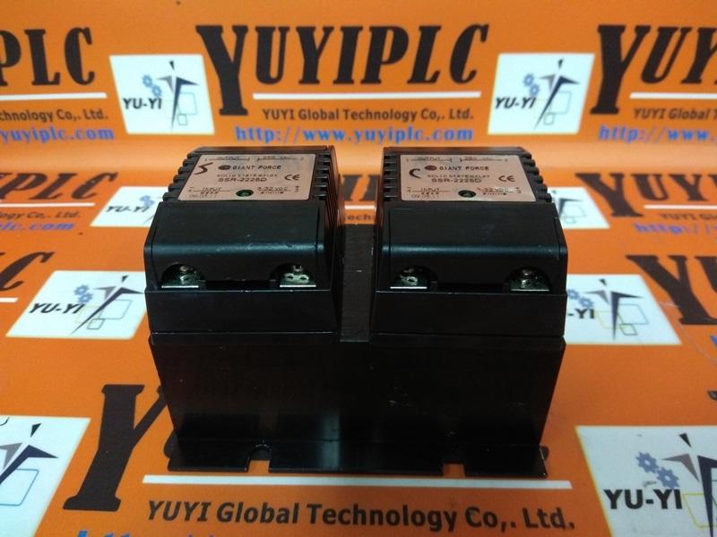 GIANT FORCE SSR-2225D SCLID STATE RELAY
