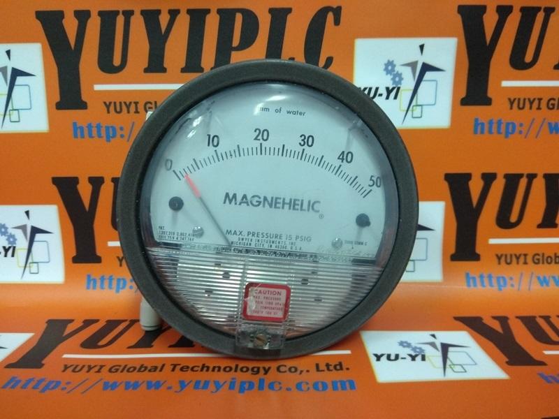 DWYER 2000-50MM C MAGNEHELIC MAX PRESSRE 15 PSIG