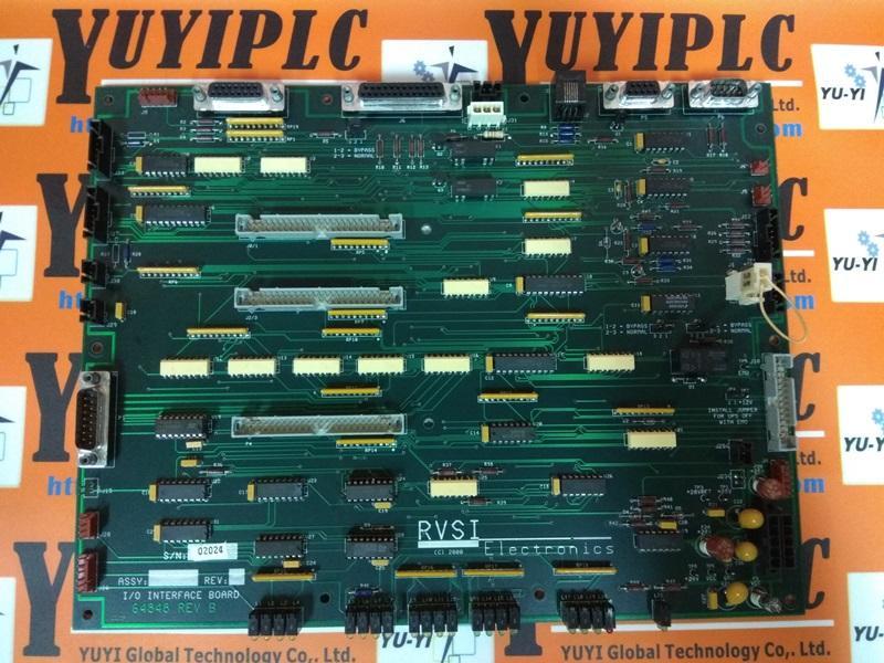 RVSI 64848 REV B I/O INTERFACE BOARD