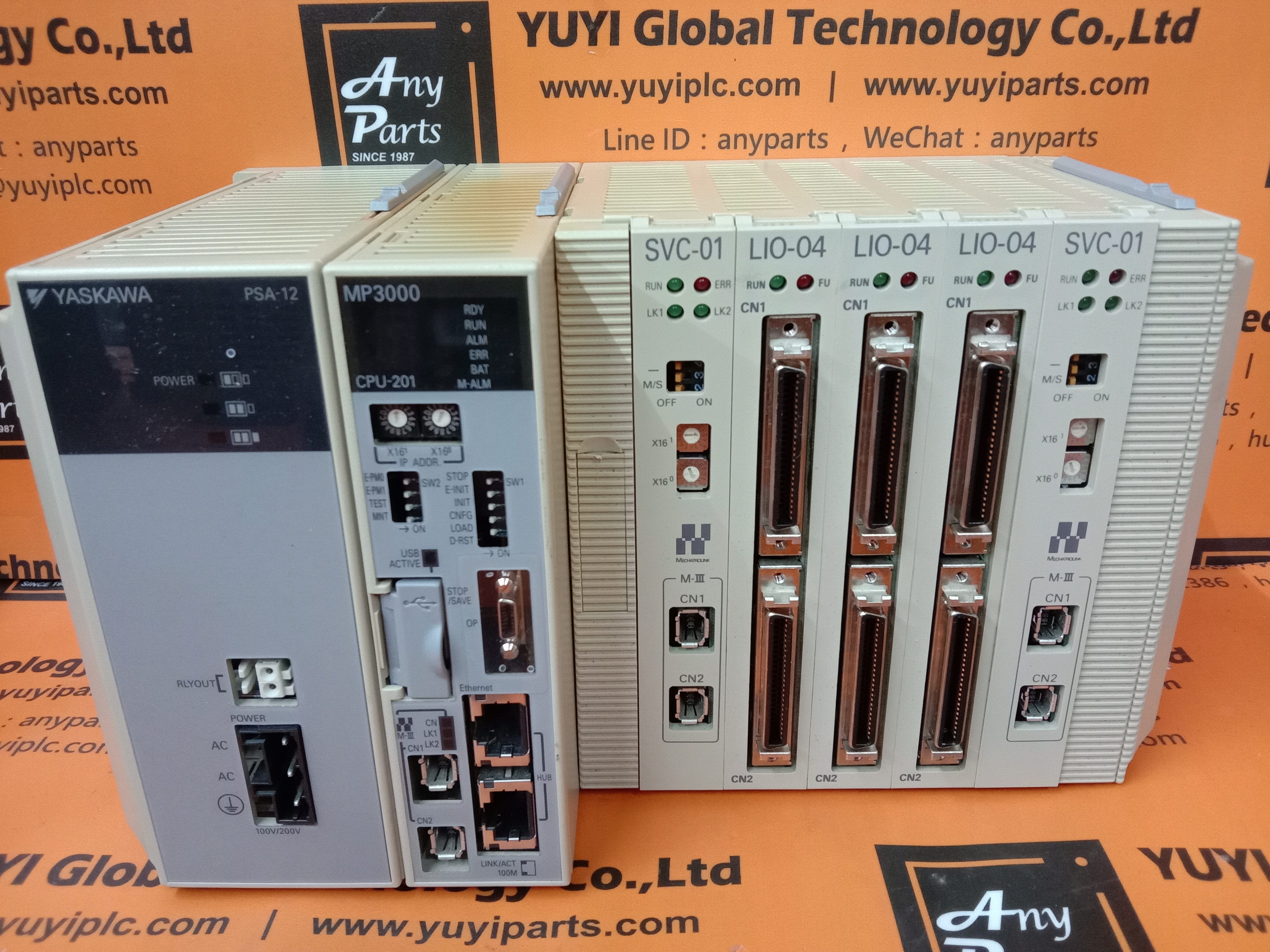 YASKAWA JEPMC-PSA3012-E,JEPMC-CP3201-E VER.A0301,JAPMC-MC2320-E,JAPMC-IO2303-E,JEPMC-BUB300S-E,JAPMC-MC2320-E