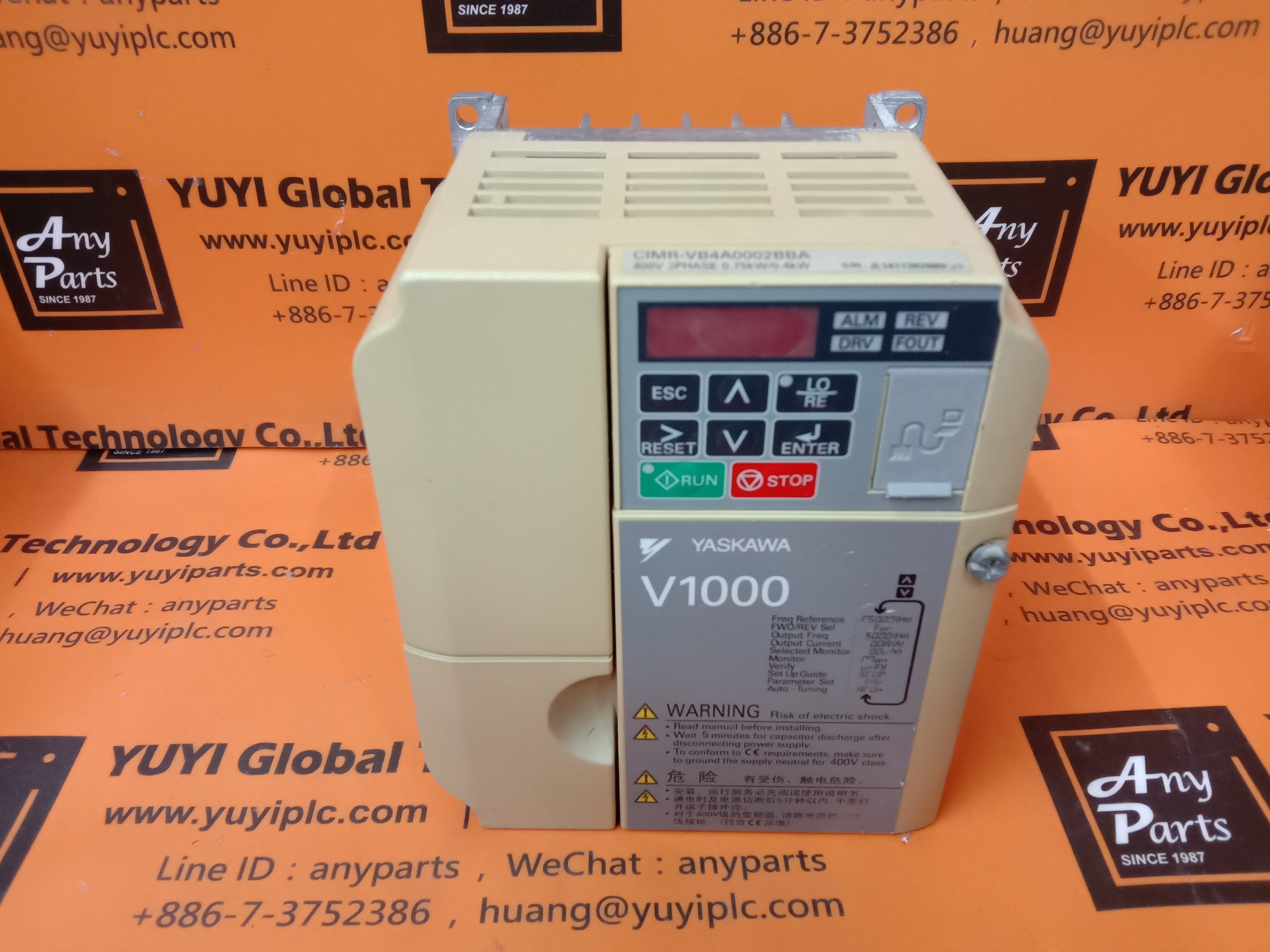 YASKAWA V1000 CIMR-VB4A0002BBA Inverter
