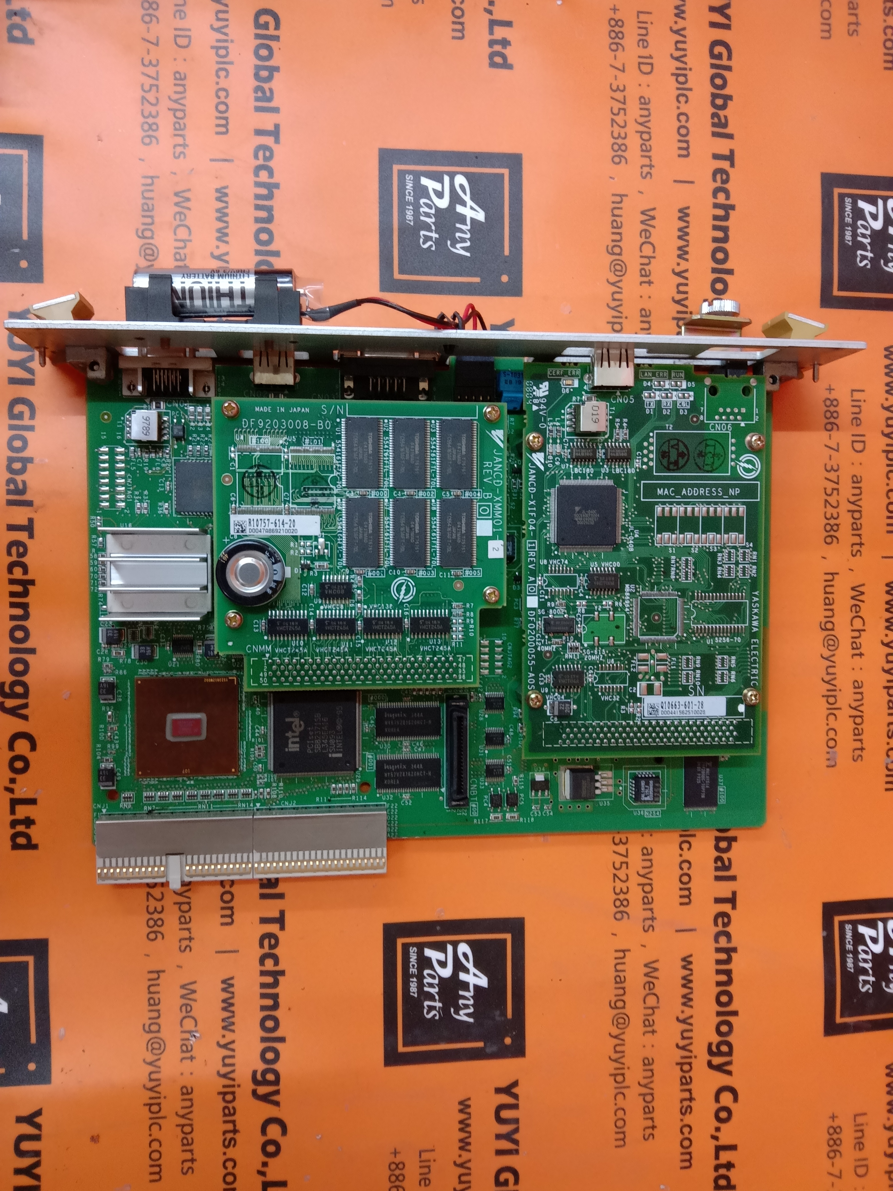 YASKAWA JANCD-XCP01C-1+JANCD-XIF04-1+JANCD-XMM01-2
