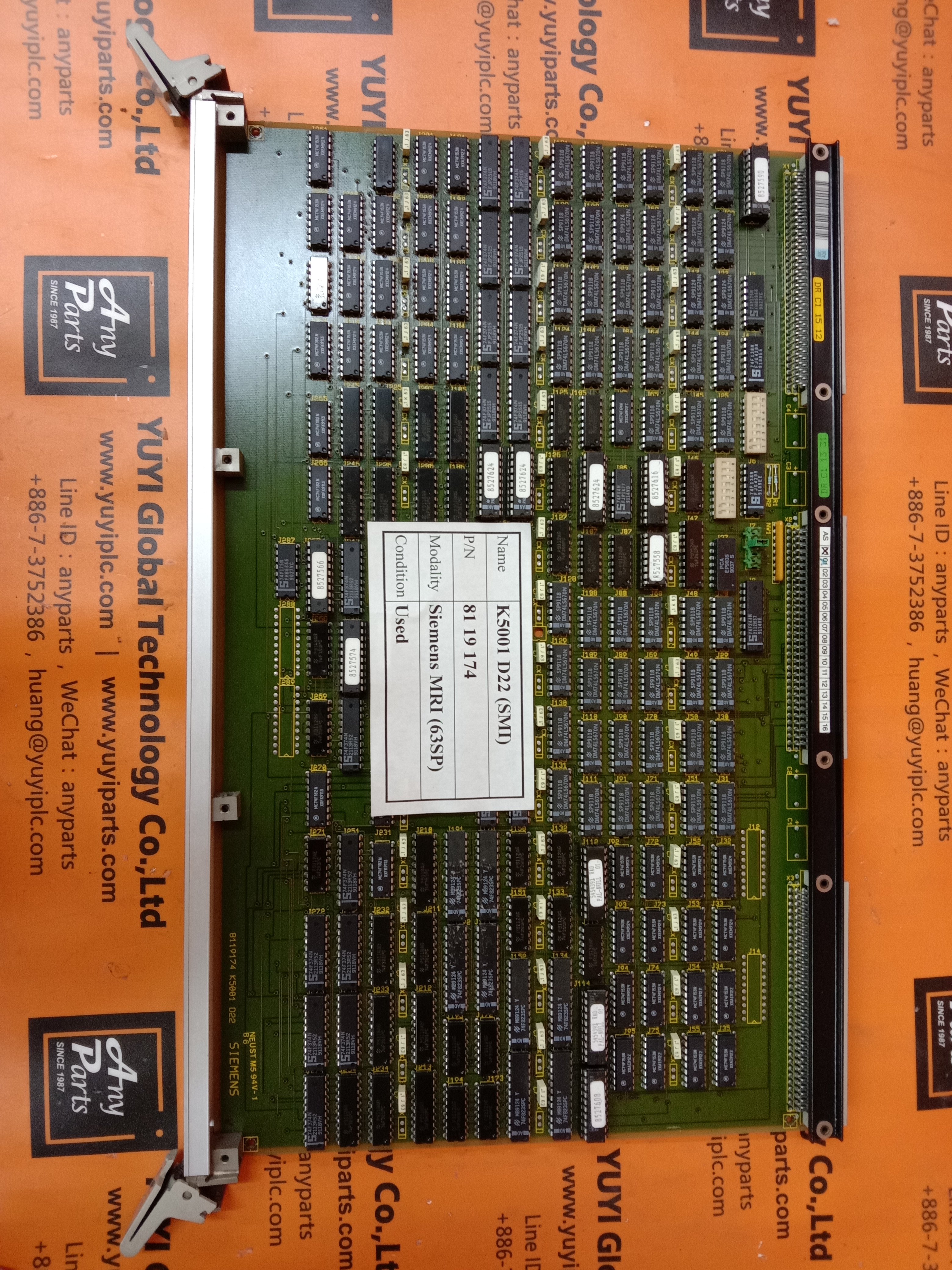 SIEMENS 81 19 174 K5001 D22 B6