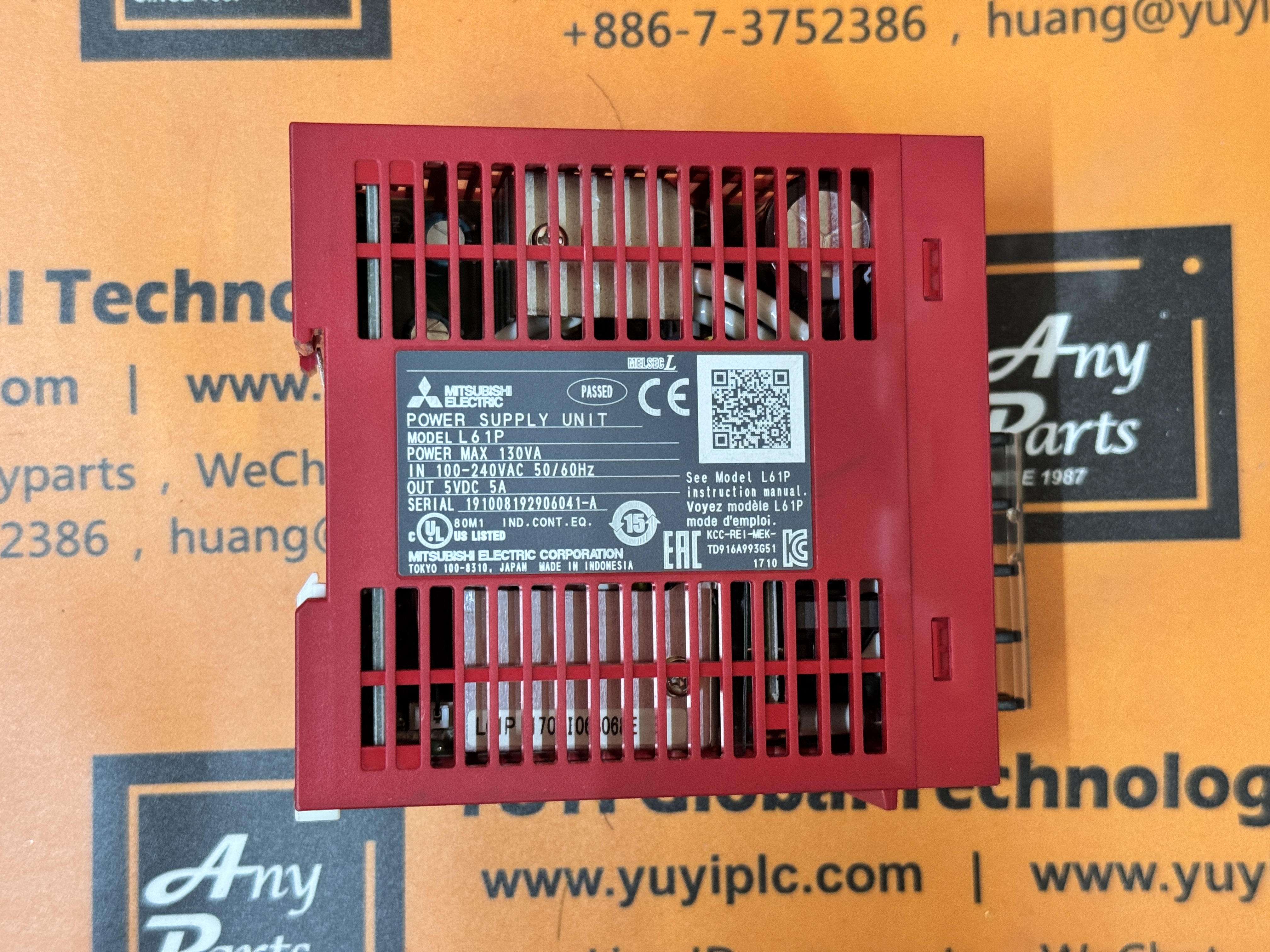 MITSUBISHI L61P POWER SUPPLY UNIT