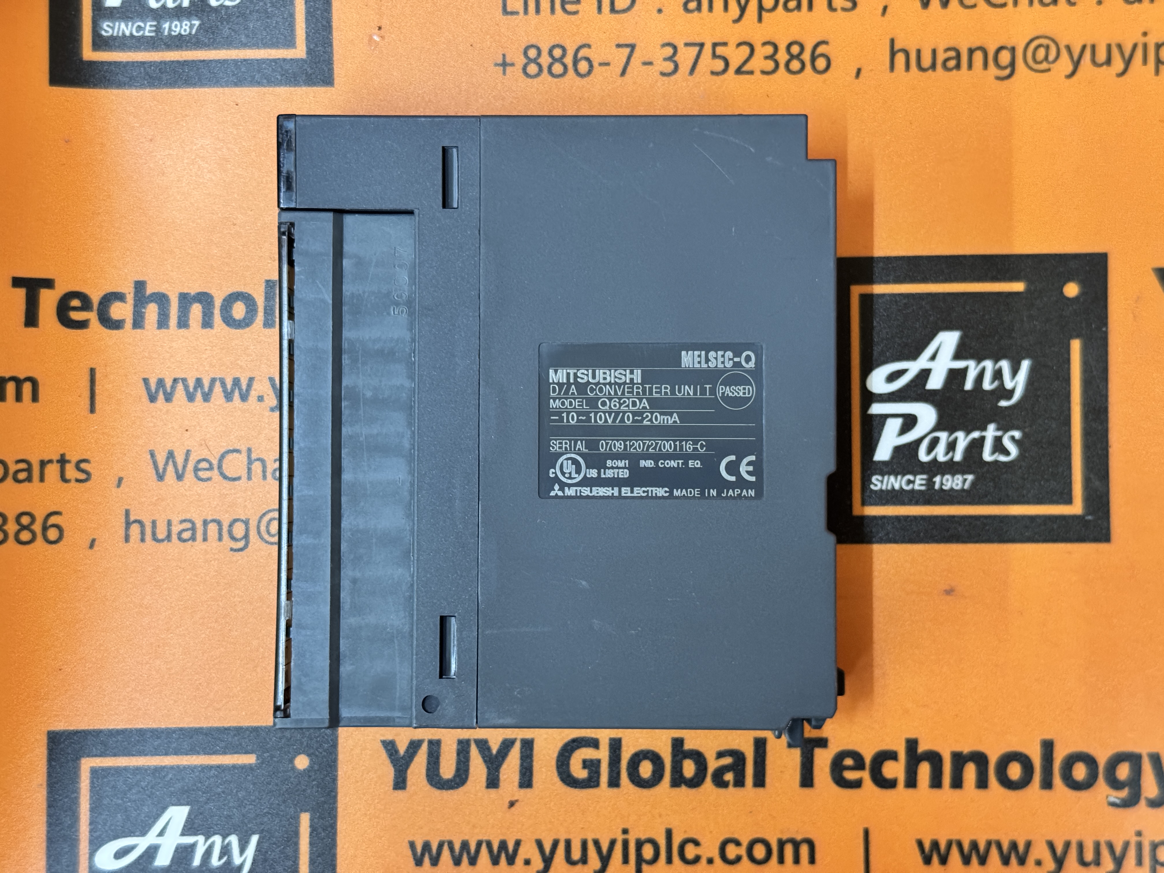 MITSUBISHI Q62DA D/A CONVERTER UNIT