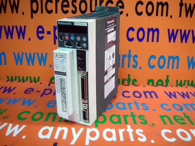 PANASONIC AC SERVO DRIVER MSDA015D1A - PLC DCS SERVO Control MOTOR