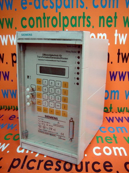 SIEMENS 7UT5125-4CB01-0BA0/KL - 裕益科技自動化設備可程式編碼器PLC分散式控制系統DCS