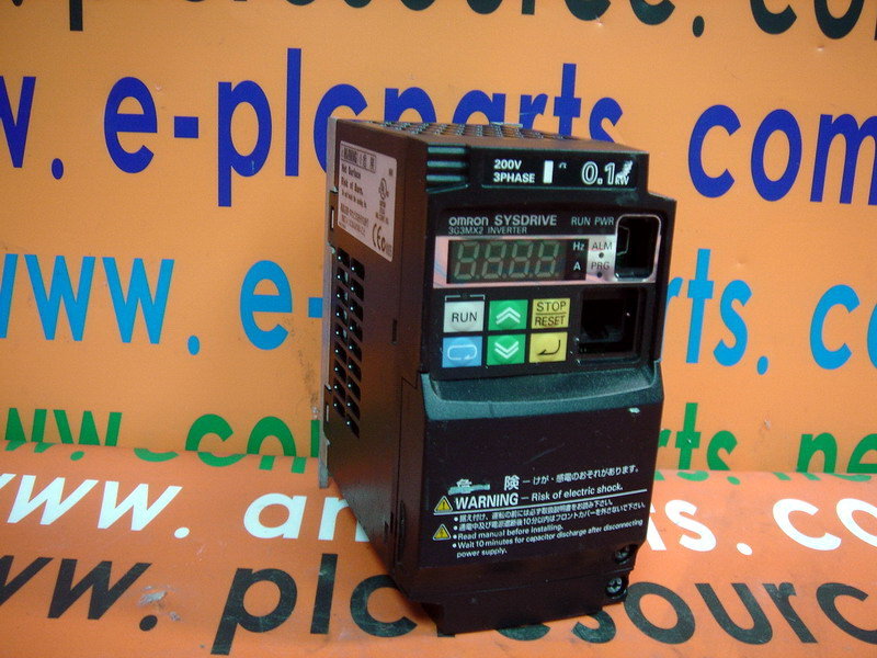 OMRON 3G3MX2A2001 INVERTER 裕益科技自動化設備可程式編碼器PLC分散式控制系統DCS