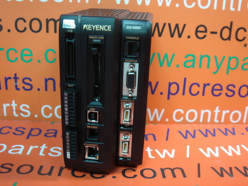 KEYENCE CV-3000 / HI-SPEED - PLC DCS SERVO Control MOTOR