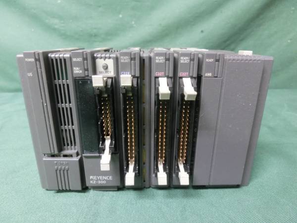 KEYENCE KZ-300 CPU - PLC DCS SERVO Control MOTOR POWER SUPPLY IPC