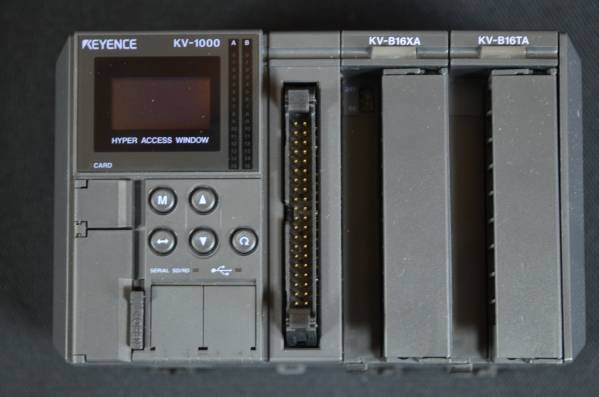 KEYENCE PLC KV-1000 KV-B16XA KV-B16TA - PLC DCS SERVO Control