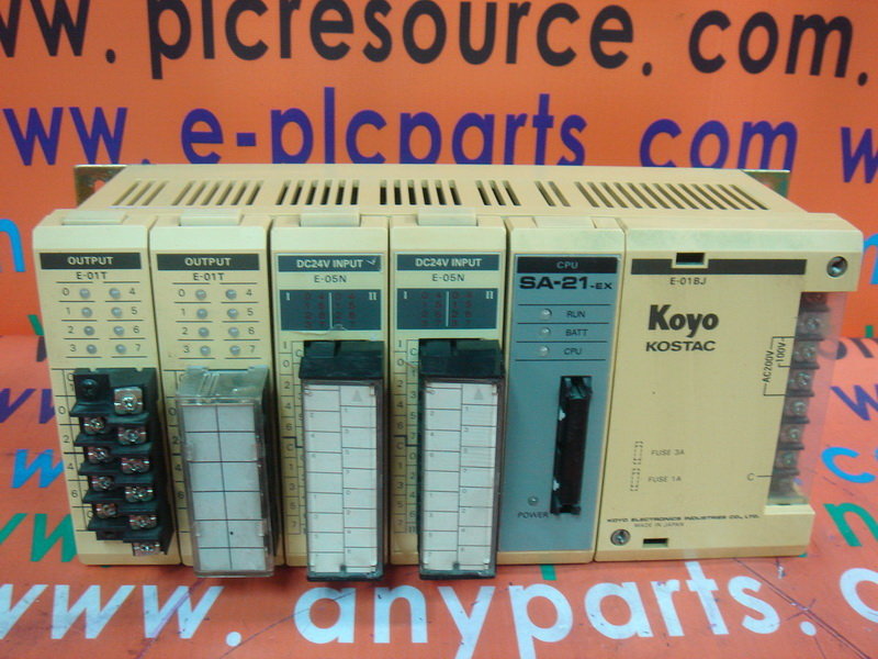 KOYO KOSTAC SA-21-EX / E-05N / E-01T / E-01BJ - PLC DCS KOYO KOSTAC SA-21-EX / E-05N / E-01T / E-01BJ - PLC DCS