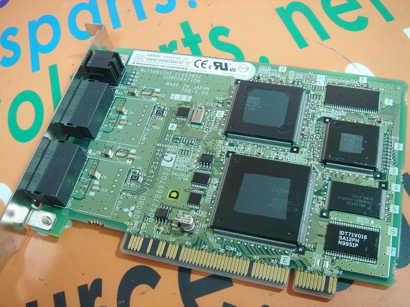 MITSUBISHI MELSEC PLC Q80BD-J71LP21-25 PCI BOARD
