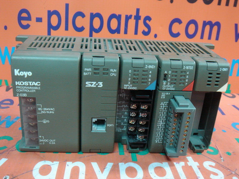 KOYO Z-03B KOSTAC PROGRAMMABLE CONTROLLER - PLC DCS SERVO Control