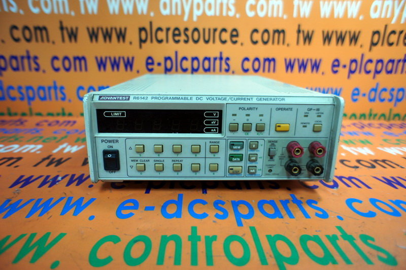 ADVANTEST R6142 Programmable DC Voltage/Current Generator - PLC