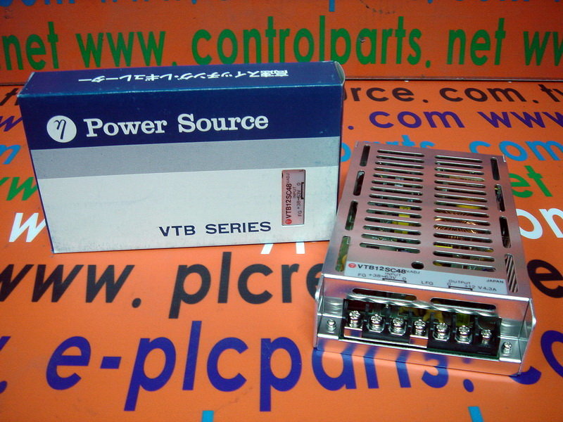 POWER SOURCE VTB SERIES SWITCHING POWER SUPPLY VTB12SC48 PLC DCS