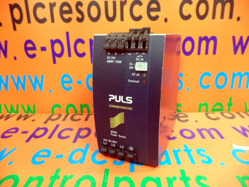 PULS POWER SUPPLY QT20.24121 PLC DCS SERVO Control MOTOR POWER